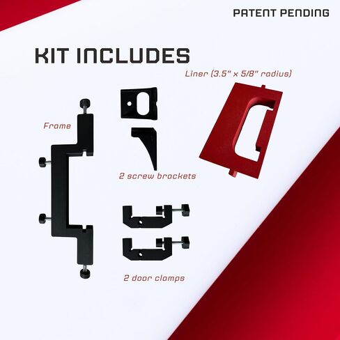 نظام نقر المفصلات من Pro Home Products (المجموعة - نصف قطر 3.5 بوصة × 5/8 بوصة) in Saudi Arabia