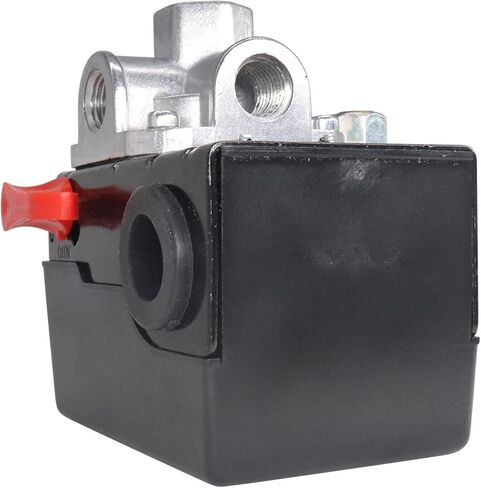 Z-D26612 مفتاح ضغط ضاغط الهواء لكابل بورتر 150/120 رطل لكل بوصة مربعة 26 أمبير ZD26612 مع مقياس ضغط 200 رطل لكل بوصة مربعة in Kuwait