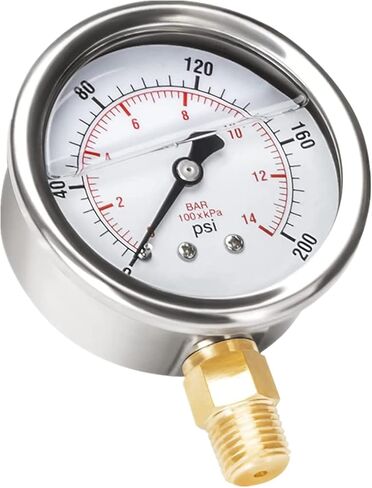 Z-D26612 مفتاح ضغط ضاغط الهواء لكابل بورتر 150/120 رطل لكل بوصة مربعة 26 أمبير ZD26612 مع مقياس ضغط 200 رطل لكل بوصة مربعة in Kuwait