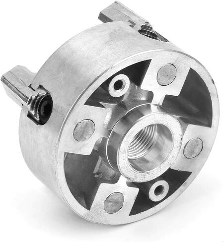 Lathe Chuck, Z011A Zinc Alloy 4-Jaw Chuck Clamp Accessory for Mini Metal Lathe in Saudi Arabia