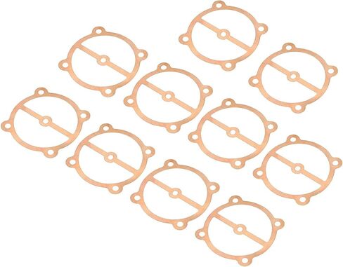 PATIKIL Air Compressor Head Gasket Kit, 10 Pack 65mm 5 Holes Aluminum Gasket Replacement in Saudi Arabia