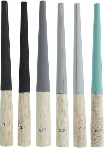 Round Sanding Sticks, Set of 6, 9-1/4 Inches | BUF-753.98 in Saudi Arabia
