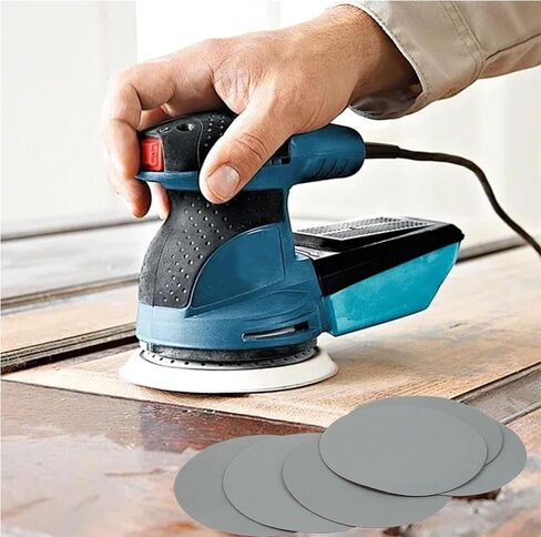 6" Wet Dry Sanding Discs, 1000 Grit 30 Sheets 6" (150 mm) Hook and Loop Sanding Paper Silicon Carbide Hook and Loop Sandpaper for Sanding Grinder Polishing Woodworking in Saudi Arabia