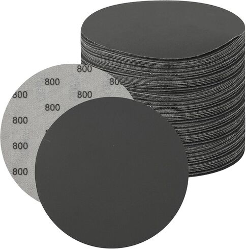 6" Wet Dry Sanding Discs, 1000 Grit 30 Sheets 6" (150 mm) Hook and Loop Sanding Paper Silicon Carbide Hook and Loop Sandpaper for Sanding Grinder Polishing Woodworking in Saudi Arabia