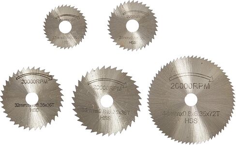 SE 5-Piece High-Speed Steel Saw Blades Set - SS45HS in Saudi Arabia