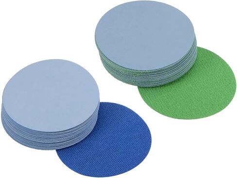 uxcell 3-inch 3000 Grit & 5000 Grit Hook and Loop Sanding Disc Set Wet/Dry Silicon Carbide Sand Paper 40Pcs in Saudi Arabia