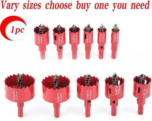 Hole Saw Bi Metal M42 HSS Holesaw Cutter Drill Bits for Iron Aluminum Pipe Steel Wood Plastic 48mm in Saudi Arabia