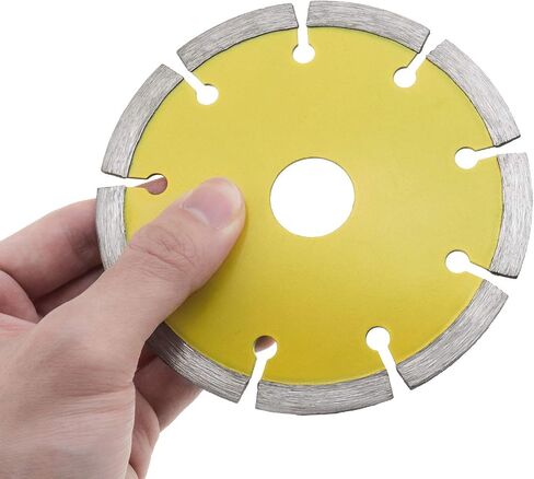 2Pcs Dry Cutting Wheel Diamond Disc, 4 1/2-inch for Angle Grinder Grinding Brick Concrete Tile 7/8Inch Bore Diameter in Saudi Arabia