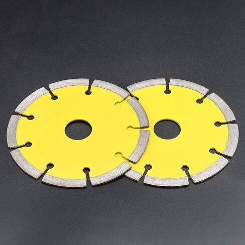 2Pcs Dry Cutting Wheel Diamond Disc, 4 1/2-inch for Angle Grinder Grinding Brick Concrete Tile 7/8Inch Bore Diameter in Saudi Arabia