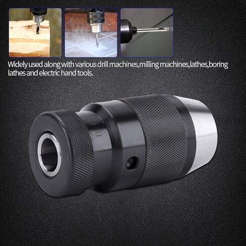 0-13mm 1/2" 45# steel Keyless Chuck, Super Heavy Duty Drill Press B16 Chuck Keyless, Keyless Self Tighten Electric Drill in Saudi Arabia