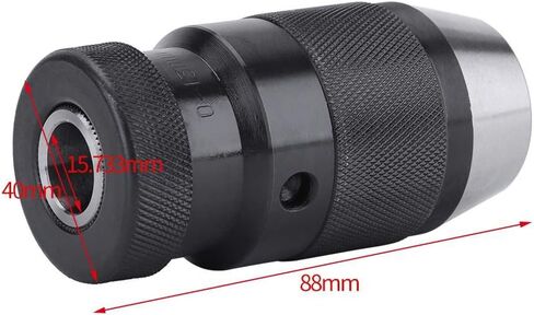 0-13mm 1/2" 45# steel Keyless Chuck, Super Heavy Duty Drill Press B16 Chuck Keyless, Keyless Self Tighten Electric Drill in Saudi Arabia