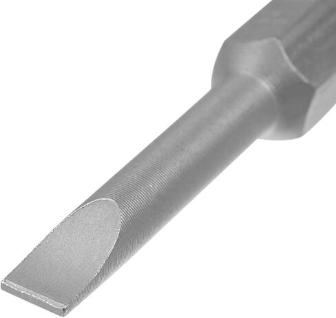 uxcell 4mm and 6mm Magnetic Slotted Screwdriver Bit Set, 1/4" Hex Shank 2" Length S2 Power Tool, 15-Piece in Saudi Arabia