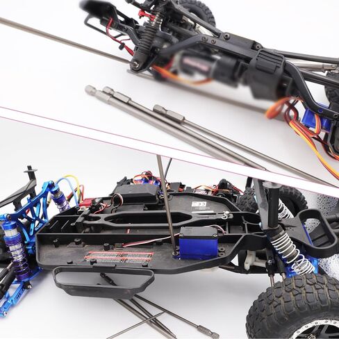 لقم طاقة RC مقاس 6 بوصة 1.5 مم 2.0 مم 2.5 مم 3.0 مم 4 مم للمفكات | لقم مفك براغي دقيقة من الفولاذ عالي السرعة، مجموعة رؤوس مثقاب ألين ذات رأس سداسي، أطراف قابلة للمغناطيس، سبائك فولاذ S2 in Kuwait