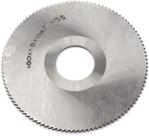 Slitting Saw Blade 108 Teeth Circular HSS Slitting Saw Cutter 100mm/3.93" Dia 1.5mm/0.059" Thick in Saudi Arabia