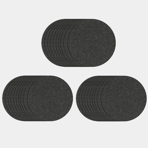100pcs 2 inch Sanding Disc Hook and Loop, 60 Grit Wet Dry Silicon Carbide Sandpaper in Saudi Arabia
