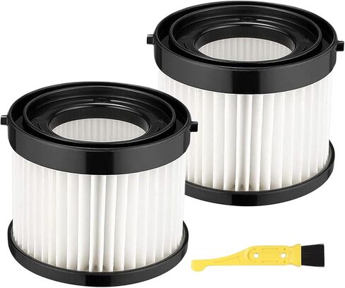 طقم فلتر خرطوشة جاف HEPA مكون من 4 قطع متوافق مع مكنسة ميلووكي اللاسلكية 49-90-0160 والجزء 49-90-1951، مناسب للمكنسة الكهربائية المدمجة 0882-20 M18 in Kuwait