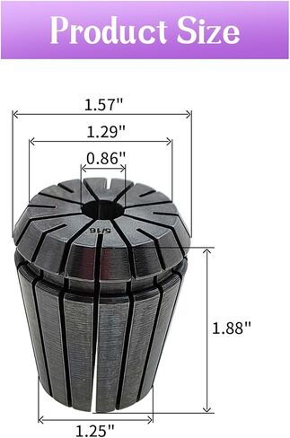 3 قطعة ER32 5/16 "كوليت أسطوانة معدنية تشاك ، أداة عالية الدقة لآلة النقش باستخدام الحاسب الآلي مخرطة الطحن in Kuwait