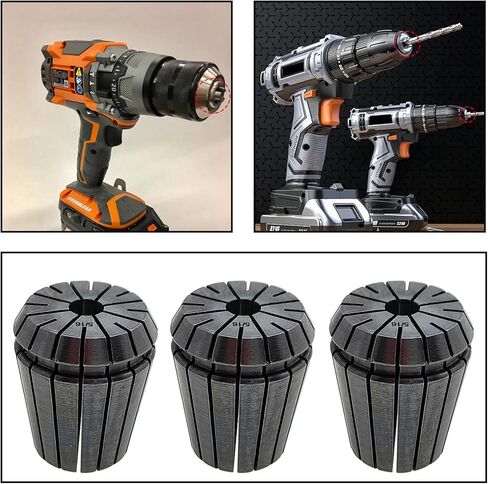 3 قطعة ER32 5/16 "كوليت أسطوانة معدنية تشاك ، أداة عالية الدقة لآلة النقش باستخدام الحاسب الآلي مخرطة الطحن in Kuwait