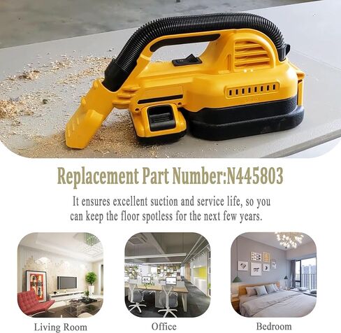 N445803 مجموعة خرطوم مكنسة بديلة لديوالت مكنسة كهربائية رطبة وجافة ومتجر منفاخ أوراق الشجر DCV517B DCV517M1 DC515 DC517 in Kuwait