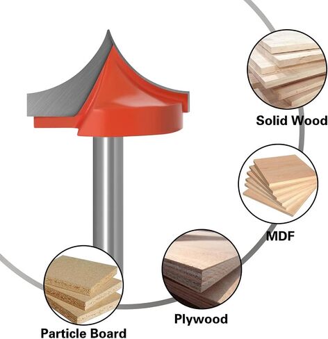 10PCS Groove Router Bit Set - 6mm Shank - V Groove Point Cutting Roundover Router Bit-Carbide Engraving Bits Woodworking Chamfer Bevel Cutter Tool in Saudi Arabia