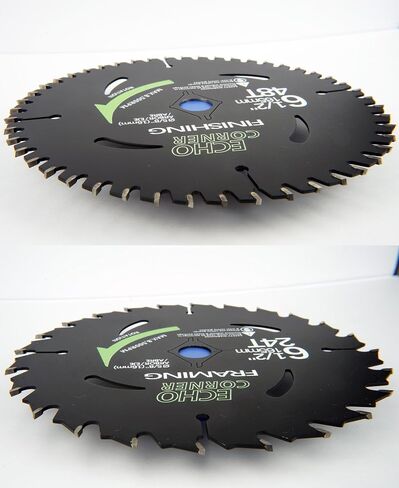 6-1/2" Wood Cutting Circular Saw Blade Heavy Duty Combo Pack, 48Tooth+24Tooth 5/8" Arbor Non-Stick Coating in Saudi Arabia