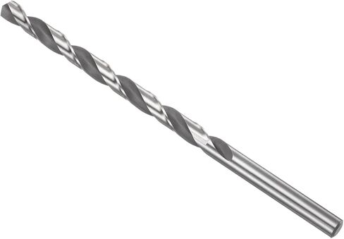 Extra Long 6542 High Speed Steel Twist Drill Bits, 8mm Diameter 250mm Length, Black Oxide Straight Twist Jobber Drill Bit - (Applications: for Metal Woodwork Plastic Aluminum) in Saudi Arabia