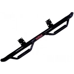 N-Fab Nerf Steps for Toyota Tundra | Wheel-to-Wheel, Heavy Duty Steel, Gloss Back | T0786CC | Fits 2007-2021 Toyota Tundra CrewMax 5.6' Short Bed, SRW Gas
