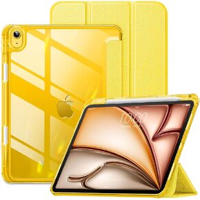 VIKESI for iPad Air 5th / 4th Generation Case 10.9 inch Released in 2020/2022, Matte Slim Hard Back, Soft TPU Frame, Pencil Holder and Auto Sleep/Wake Cover for iPad Air 5/4 - Star Purple in Kuwait