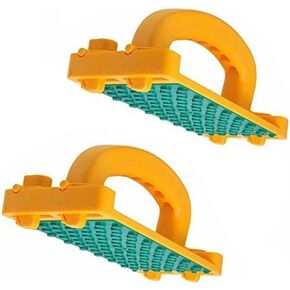 MICROJIG GRR-RIPPER GB-1 Grr-Rip Smart Hook Push-Block, 2-Pack, Yellow