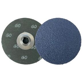 Weiler 60059 3" Blending Disc, Metal Hub Style, 120AO, Made in The USA (Pack of 50)
