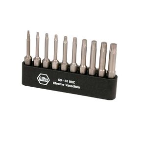 Wiha 74982 Torx Plus Power Bit Set, Includes IP6-IP40 with Holder, 10-Piece