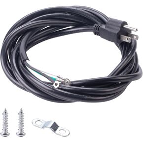 95104L Circular Saw Replacement Cord Component- Heavy Gauge power cord fit for SKILSAW Worm Drive Models SPT77W SPT78W SPT70WM SPT78MMC SPT70V SPT55 and HD77-02 Heavy Duty Wire Cords for Power Tools