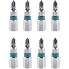Torx Screwdriver Bits Security Bit Sets 0.98"/25mm Long 1/4" Hex Shank T6 Security Torx High Quantity Screwdriver Bits S2 Alloy Steel - 8pcs