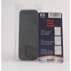 Dico E5 Emery Buffing Compound, Black, Brick