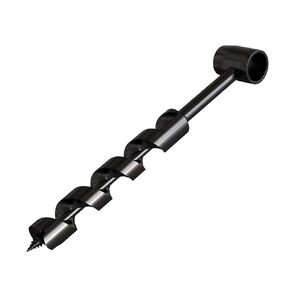 1 X 10-inch 25mm Hexagon Embedded Welding Bushcraft Hand Auger Wood Drill Set,Hand Hole Maker for Camping, Outdoor, Hiking.
