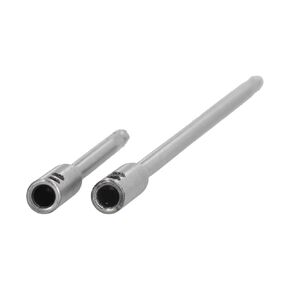 1/4 Hex Extension Drill Bit, High Carbon Steel Wood Spade Drill Bit Extension with 2 Pieces Key Spade Bit Extension Set for Wood Turners Furniture Carpentry and Construction