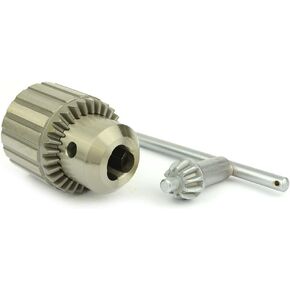 Superior Electric J3113HH 1/2" Capacity Keyed 5/8"-16 UNF Drill Chuck Replaces Milwaukee 48-66-1381/48-66-1380 (Drill Chuck) & 48-66-3280 (Chuck Key)