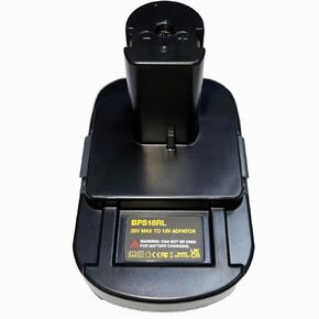 1PC Battery Adapter Fits Ryobi 18V Cordless Tools, Compatible with Black & Decker/Porter Cable/Stanley 20V Max(Not 18V) Lithium Batteries - Adapter Only, with USB Port
