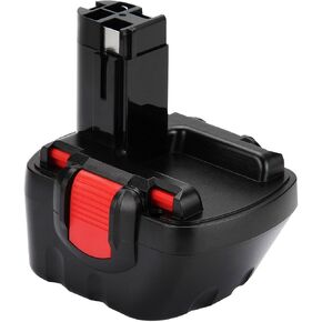 Shentec 3.5Ah 12V Replacement Battery Compatible with Bosch BAT043 BAT045 BAT046 BAT049 BAT120 BAT139 2607335249 2607335261,Ni-MH Battery Pack