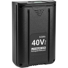 40V 6.0Ah Replacement Battery for Kobalt 40V Battery MAX KB-540-06 KB440-06‎ KB240-06 KB2540C-06 KB640-03 Replacement for Kobalt 40V Lithium Battery