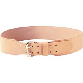 Custom Leathercraft 962L Tapered Leather Work Belt, 2-3/4-Inch, Large , Tan