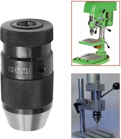 1/32" -1/2" JT33 Chuck MT2-JT33 Drill Chuck Adapter R8 Keyless Chuck in Saudi Arabia