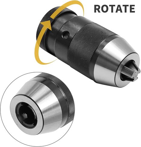1/32" -1/2" JT33 Chuck MT2-JT33 Drill Chuck Adapter R8 Keyless Chuck in Saudi Arabia