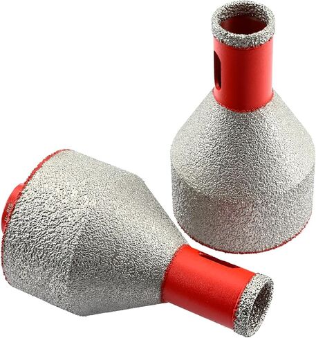 DT-DIATOOL Diamond Core Bit Milling Bit Chamfer Bit Integrated for Tile Grinder Enlarging Polishing Holes on Porcelain Ceramic Granite Marble Countertop Diameter 10-35mm, 5/8 inch-11 Thread in Saudi Arabia