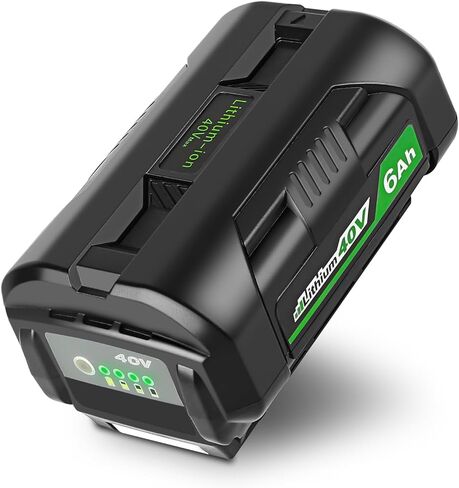 Mrupoo 40V 6.0Ah تبديل البطارية لبطارية Ryobi 40v، بطارية ليثيوم عالية السعة 40 فولت لأدوات الطاقة Ryobi 40v in Kuwait