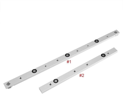 Aluminium Alloy Miter Bar Slider Table Saw Gauge Rod Woodworking Tool Durable In Use(300mm/11.81inch) in Saudi Arabia