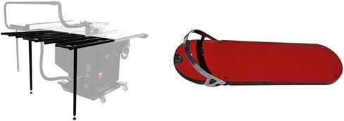 SawStop Folding Outfeed Table, Black in Saudi Arabia