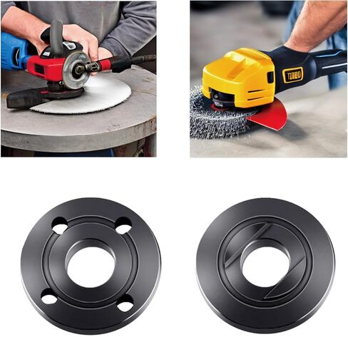 8 قطع من صواميل شفة طاحونة الزوايا 4 بوصات مناسبة لجميع 4-1/2 بوصة مع مفتاح ربط قابل للتعديل لاستبدال شفة طاحونة زاوية ماكيتا وريوبي وديوالت وميلووكي والحرفيين in Kuwait