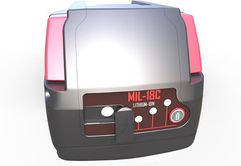 18V 3.0Ah Replacement for Milwaukee,Compatible Part Numbers: 48-11-1830 MV18B V18 Power Tools Battery,can be chaged with 21V DC 5.5mm Adapter, plus with SOC LED Indicator Light (MIL18C) in Saudi Arabia