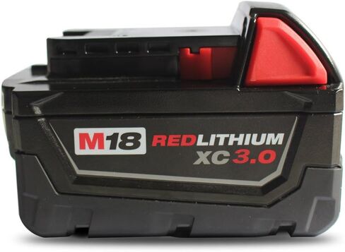 18V 3.0Ah Replacement for Milwaukee,Compatible Part Numbers: 48-11-1830 MV18B V18 Power Tools Battery,can be chaged with 21V DC 5.5mm Adapter, plus with SOC LED Indicator Light (MIL18C) in Saudi Arabia
